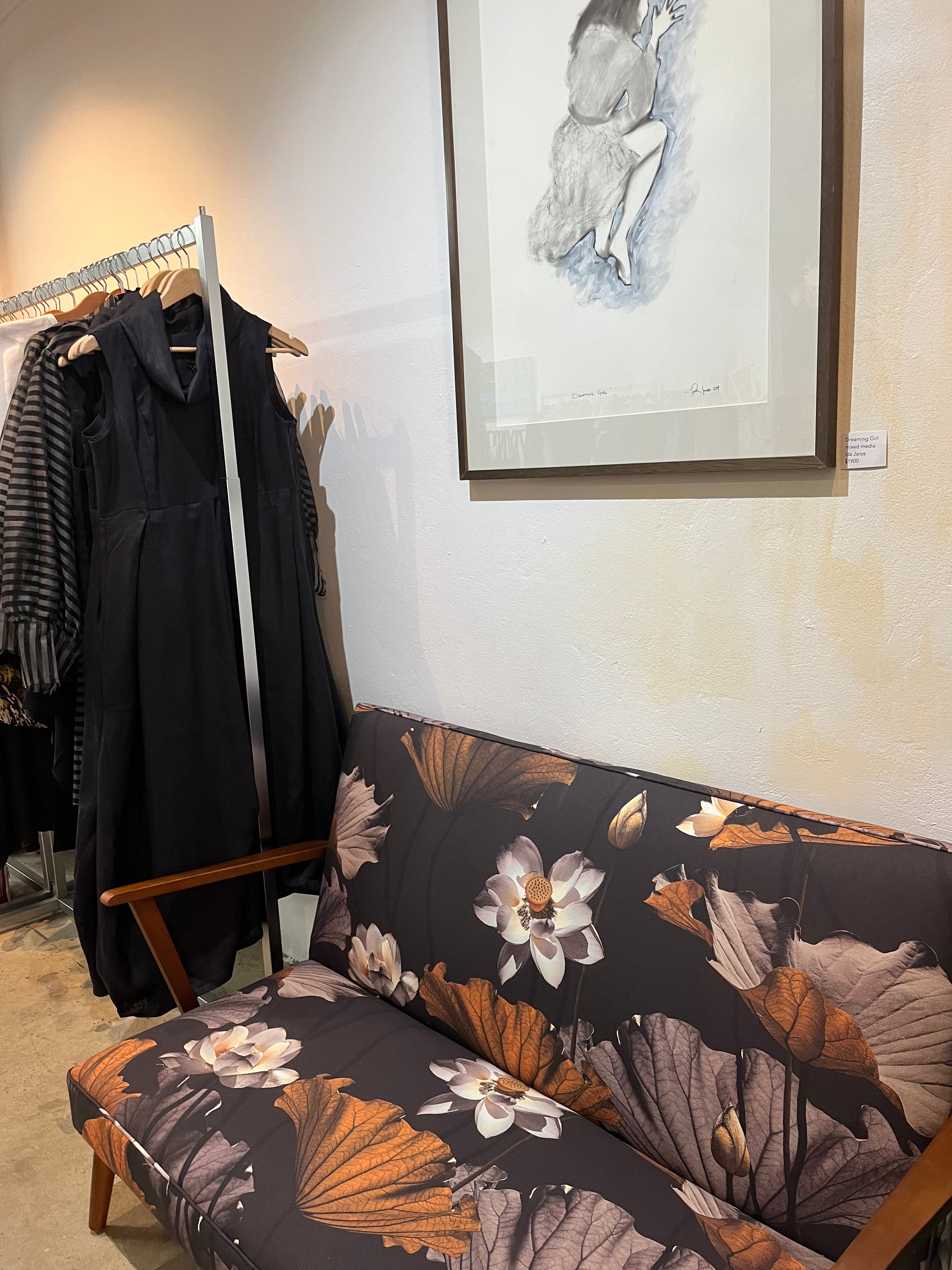 Two-Seater in Lotus Dusk Linen