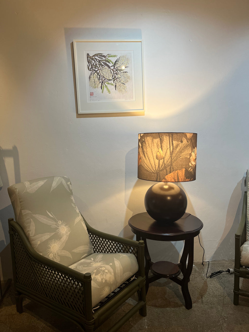 Cane Chairs in Kalypto Mint
