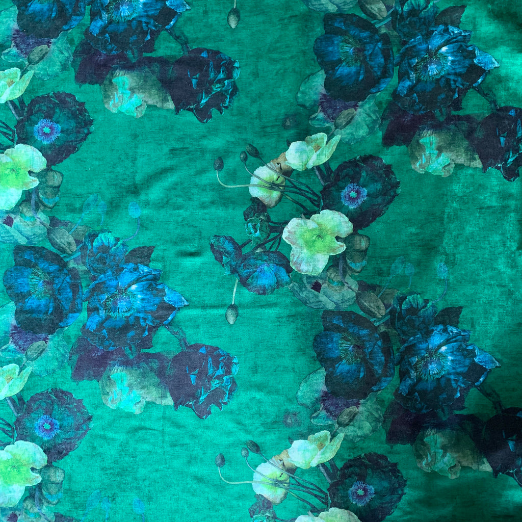 MS CHIEF DESIGNS Bed of Jade in Chenille