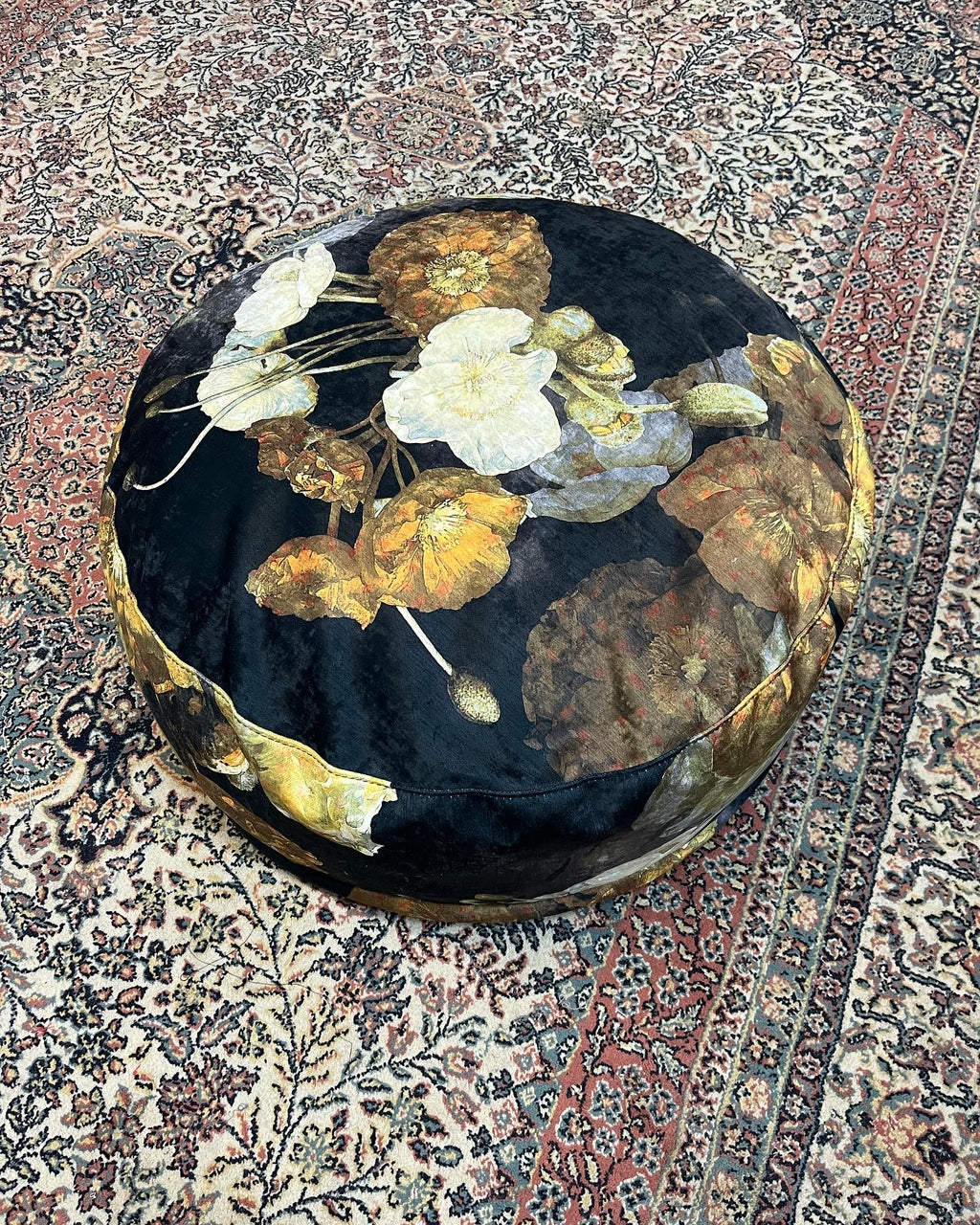 60s Daybed in Sulphur Poppies