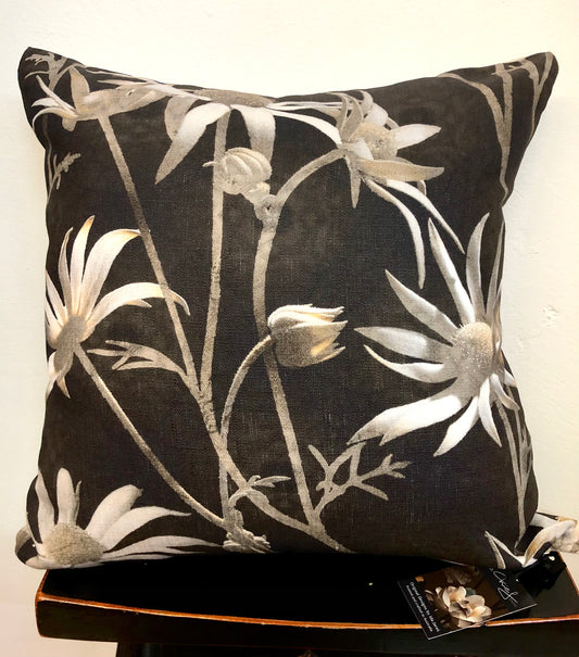 MS CHIEF DESIGNS Cushion in Earth Flannel Flower