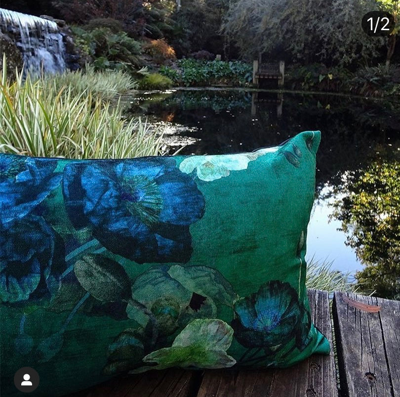 MS CHIEF DESIGNS Bed of Jade in Chenille